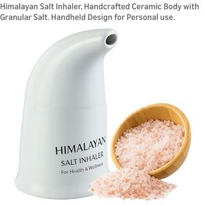 Himalayan Salt Inhaler with Pink Salt